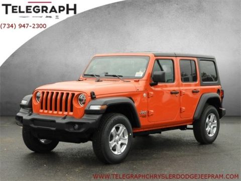 New 2020 JEEP Wrangler Sport S